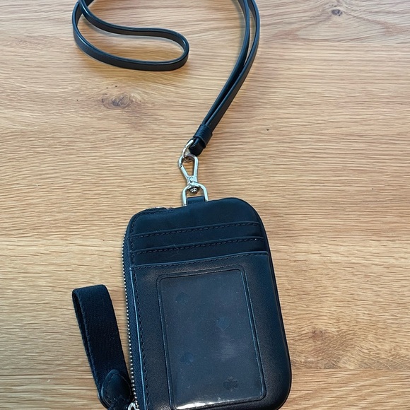 Kate Spade black wallet lanyard - Picture 5 of 5